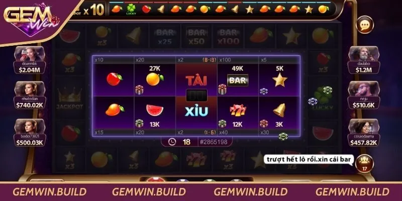 Biểu tượng phụ trong game xèng